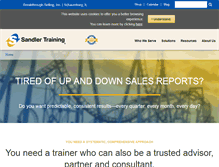 Tablet Screenshot of breakthroughselling.sandler.com