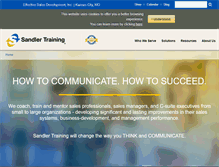 Tablet Screenshot of effectivesales.sandler.com