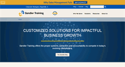 Desktop Screenshot of corporatestrategies.sandler.com