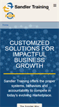 Mobile Screenshot of corporatestrategies.sandler.com